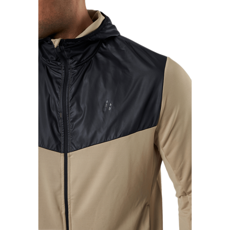 ADV Charge Jersey Hood Jacket Black/Beige - Bild 3