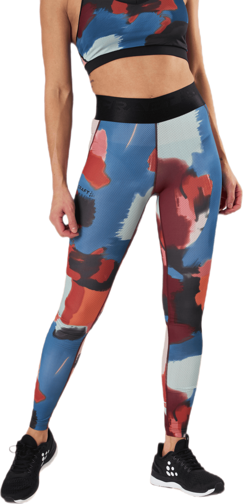 Core Essence Tights Patterned, Female, Kläder, Tights, Träning, Mönstrad, S