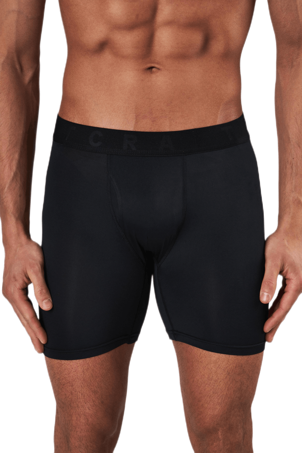Core Dry Boxer 6-Inch Black, Male, Apparels, Underwear, Running, Black, XXL
