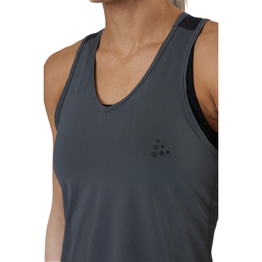 ADV Charge Perforated Singlet Black/Grey - Bild 4