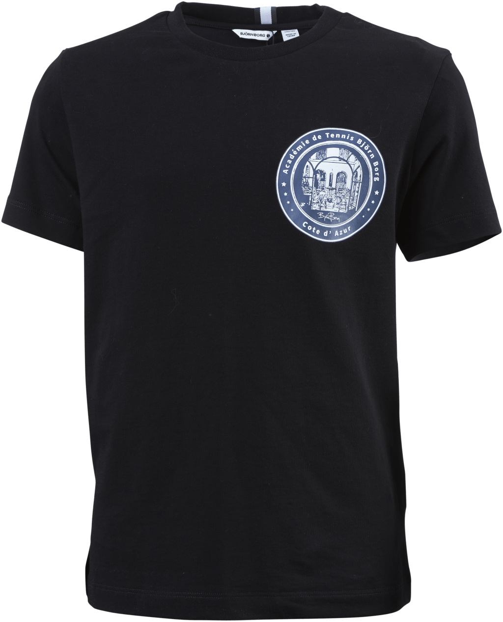 Jr Borg Sport Tee Black, Unisex, Tøj, T-shirt, Træning, Sort, 146/152