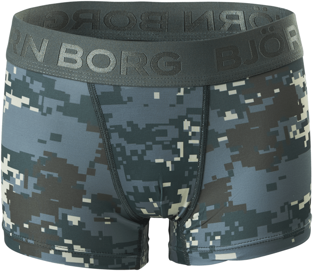 Jr 2-Pack Performance Farell BB Digital  Black/Green, Unisex, Kleding, Ondergoed, Training, Zwart/Groen, 122-128