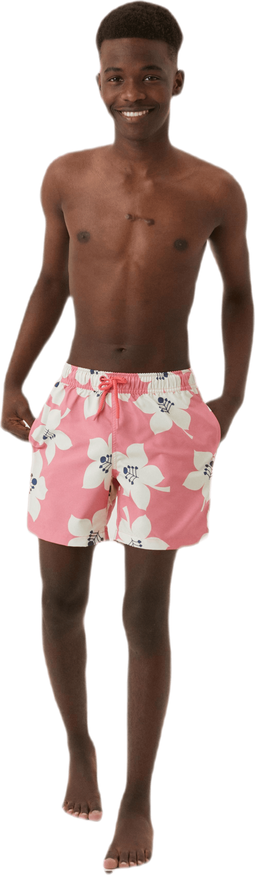 Jr Loose Kenny Swimshorts Pink