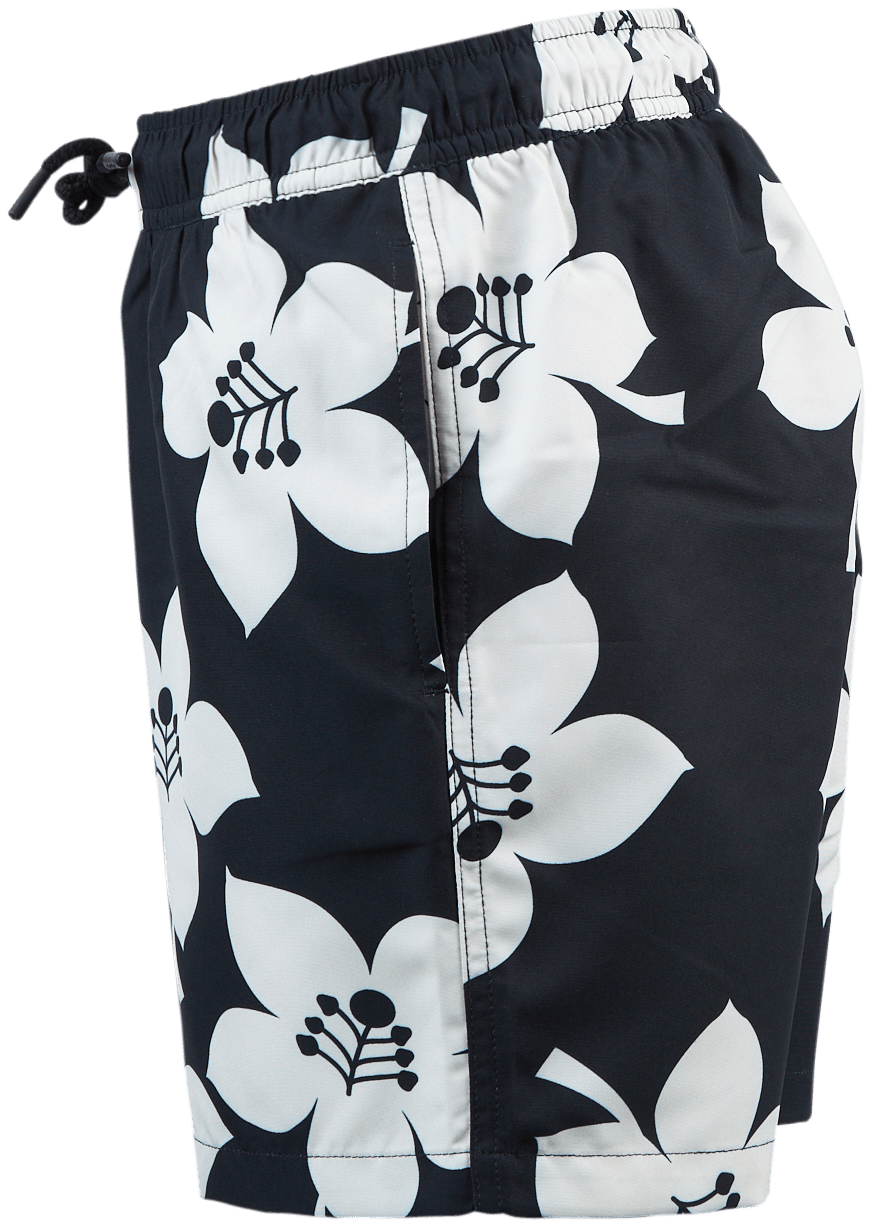 Jr Loose Kenny Swimshorts White/Black - Bild 2