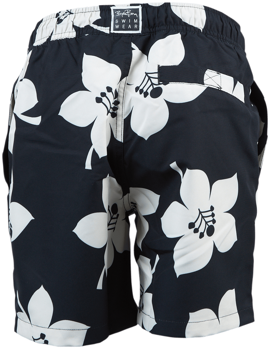 Jr Loose Kenny Swimshorts White/Black - Bild 3