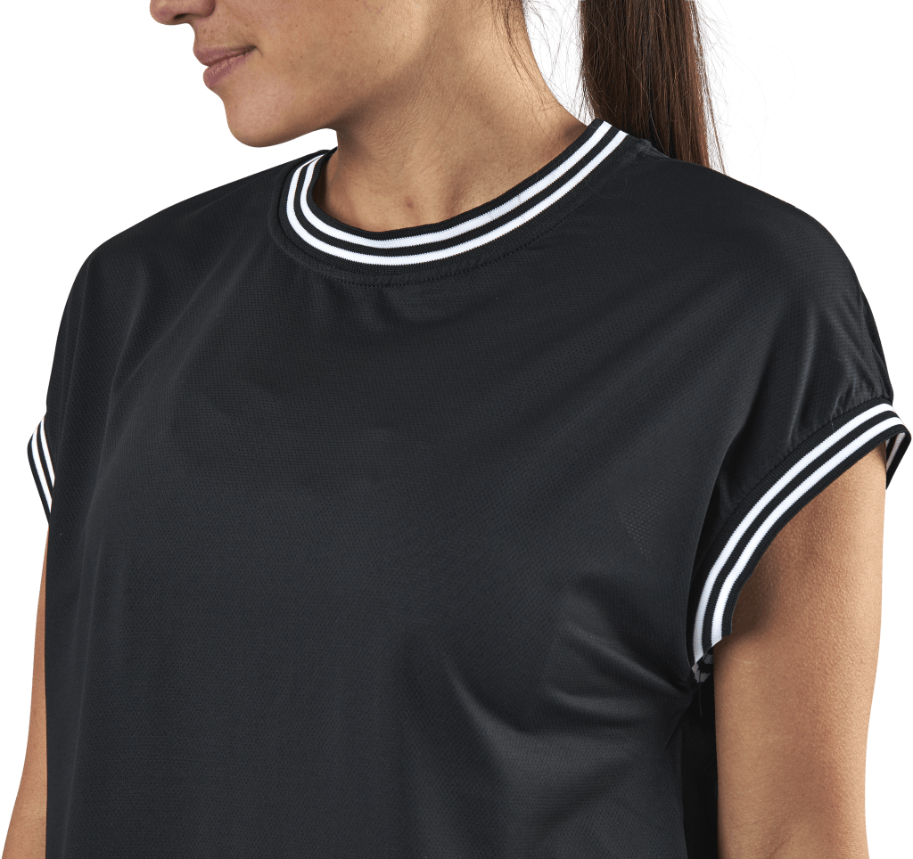 Ady SS Mesh Tee Black - Bild 5