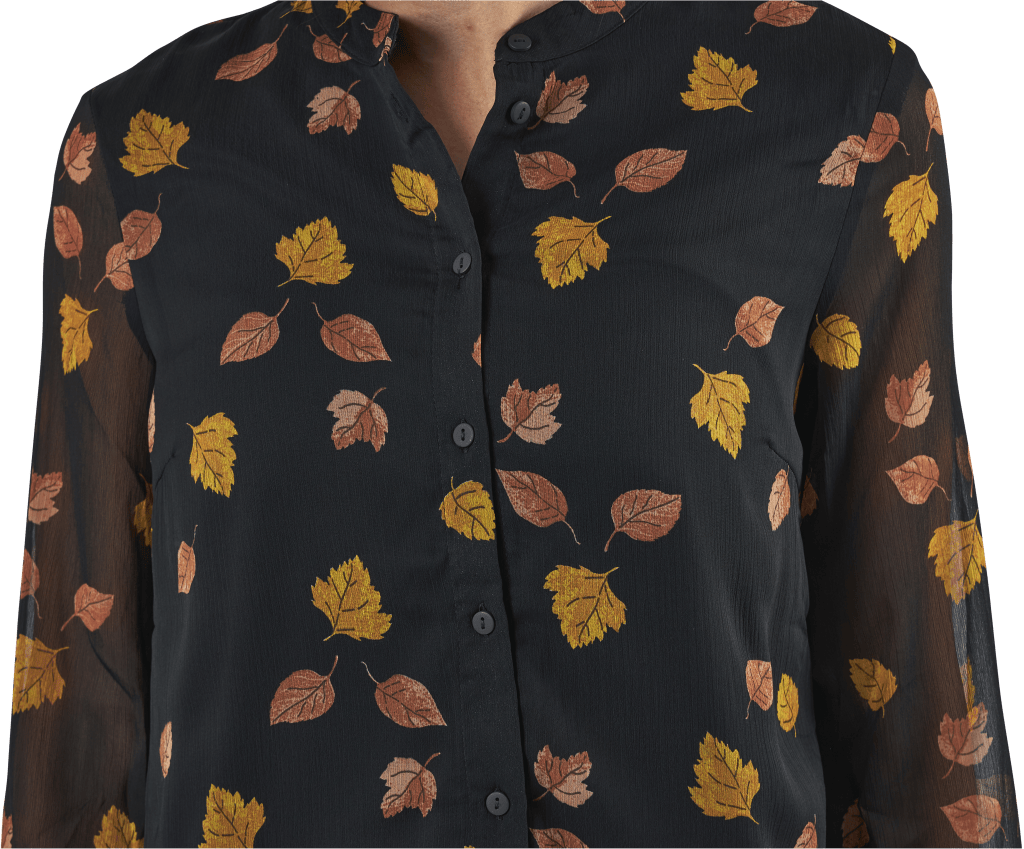 Blume Ls Shirt Black - Bild 3