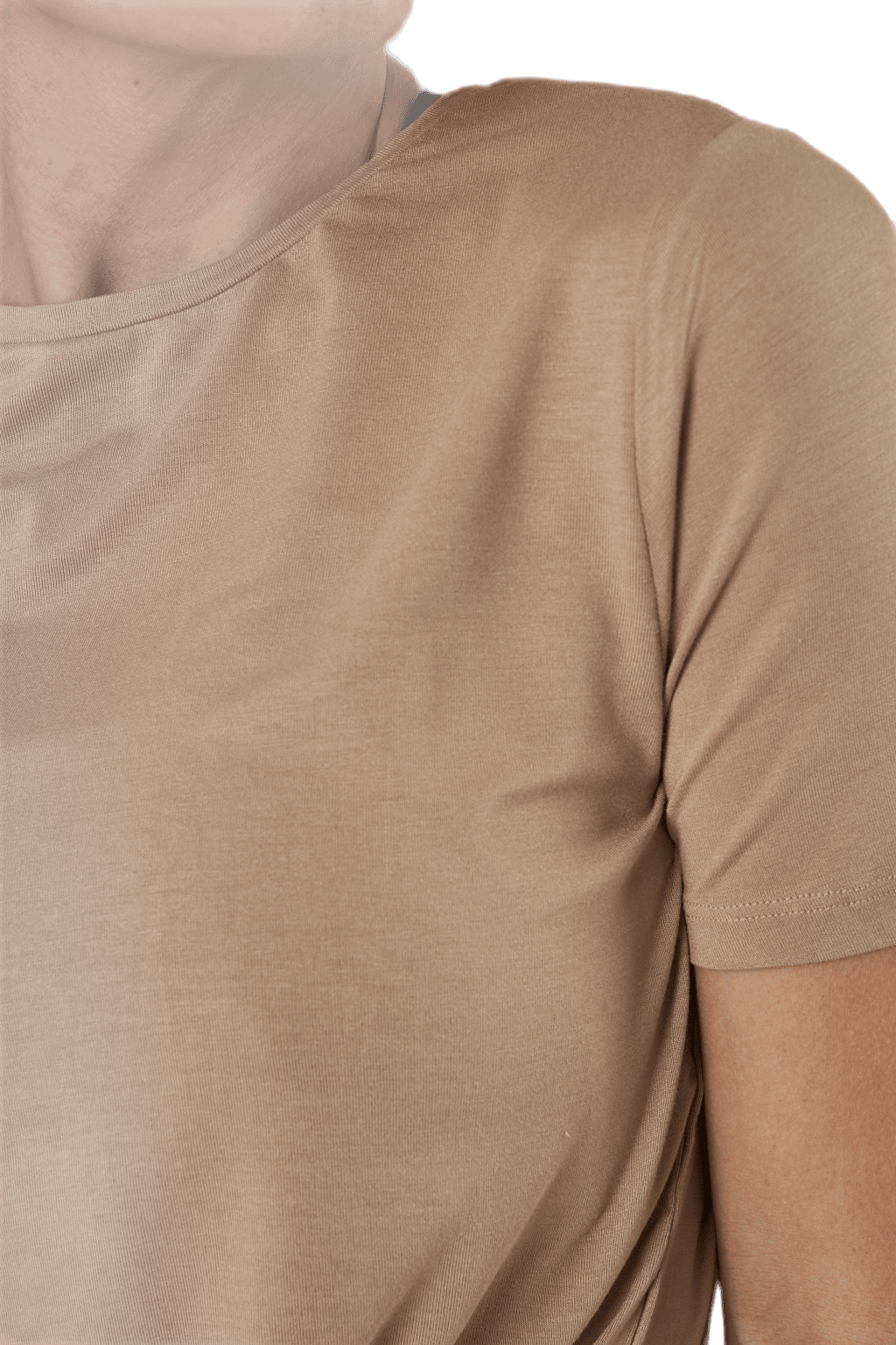 Neora Ss Tie Tee Beige - Bild 4