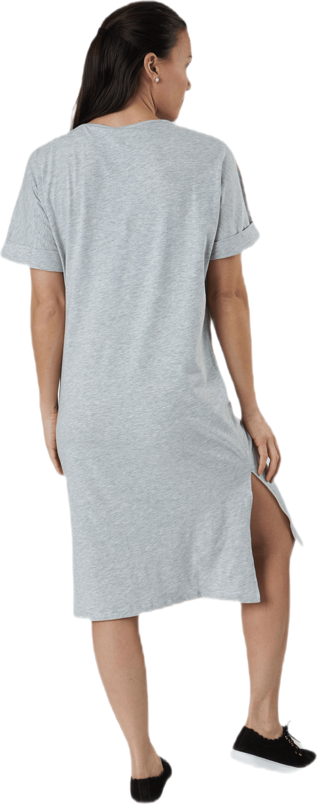 Neora Ss Fold Up Dress Grey - Bild 3