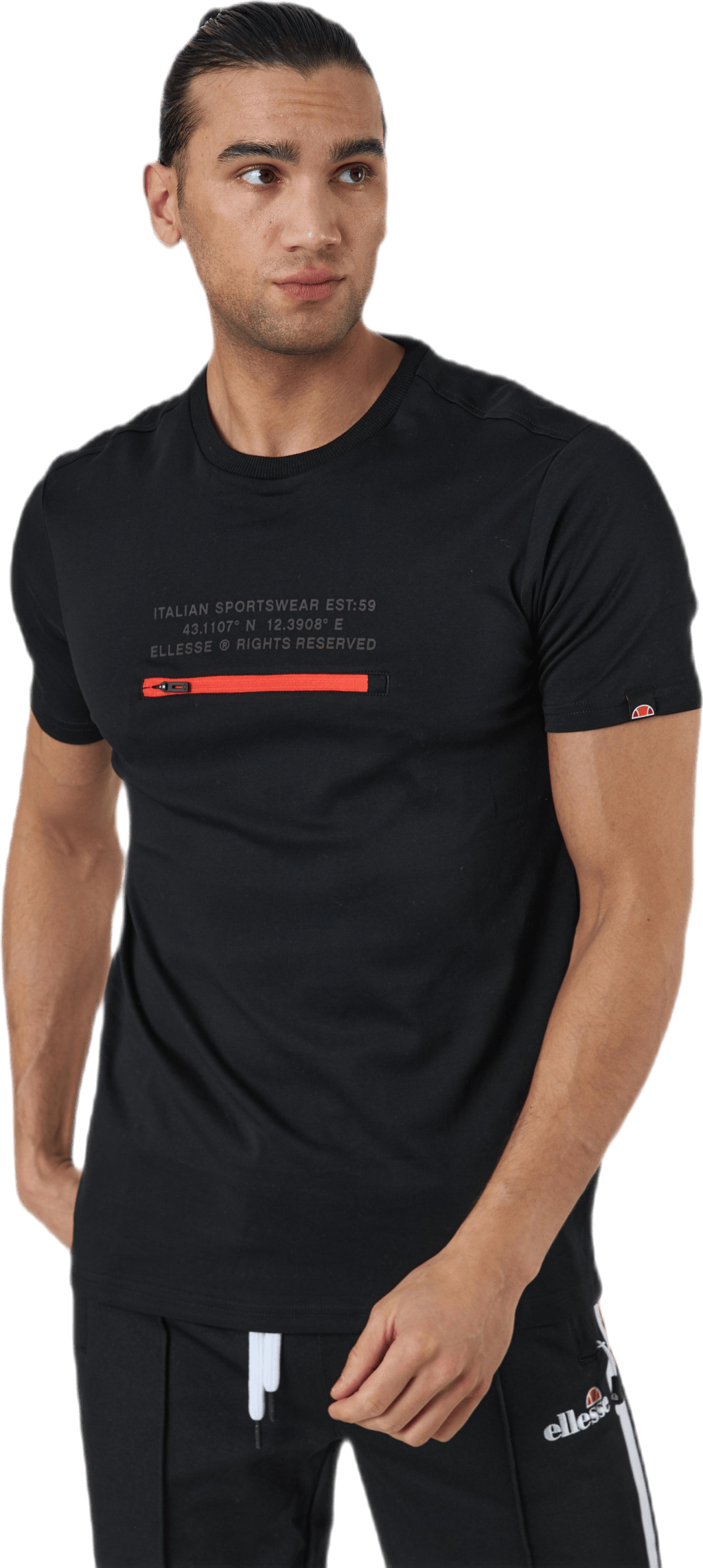 El Piedmont Tee Black - Bild 2