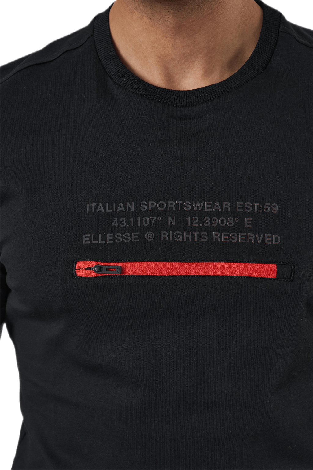 El Piedmont Tee Black - Bild 5