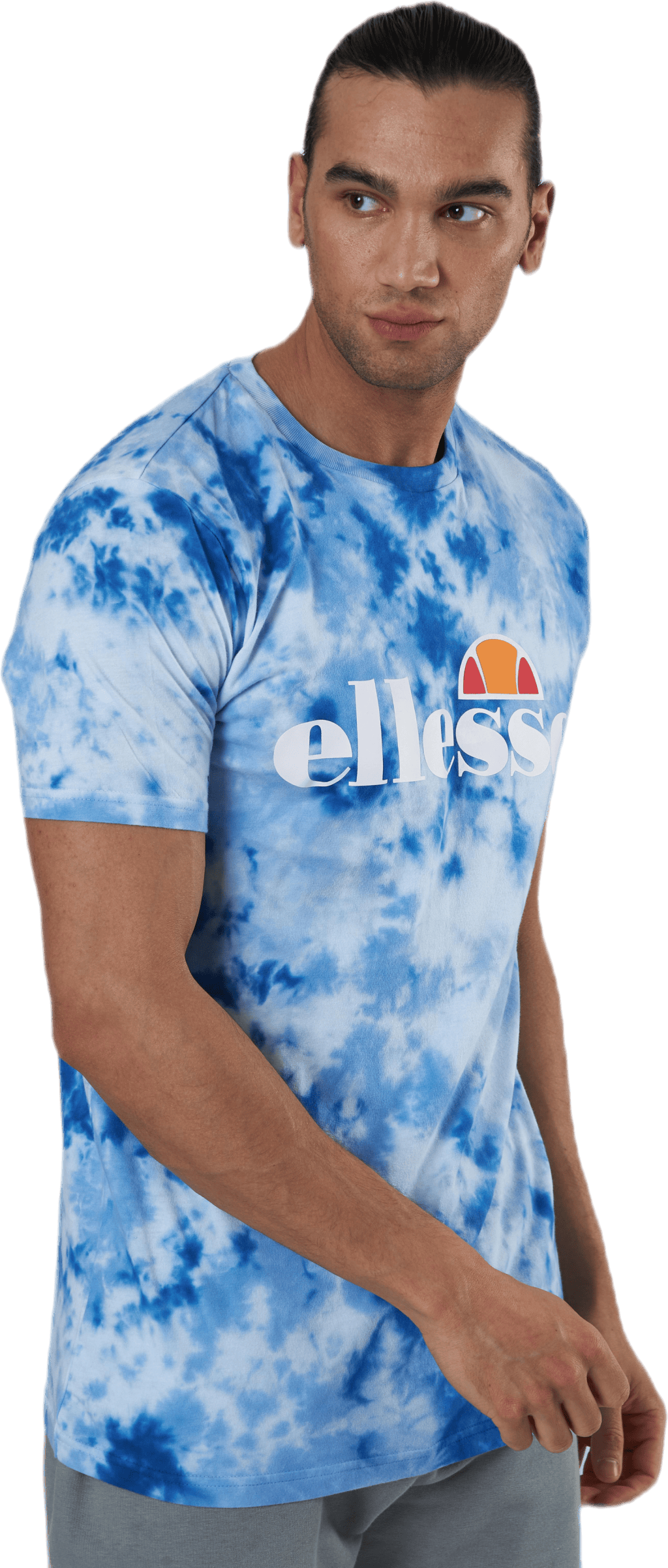 El Sl Prado Tie Dye Tee Black, Male, Apparels, T-shirt, Black, L