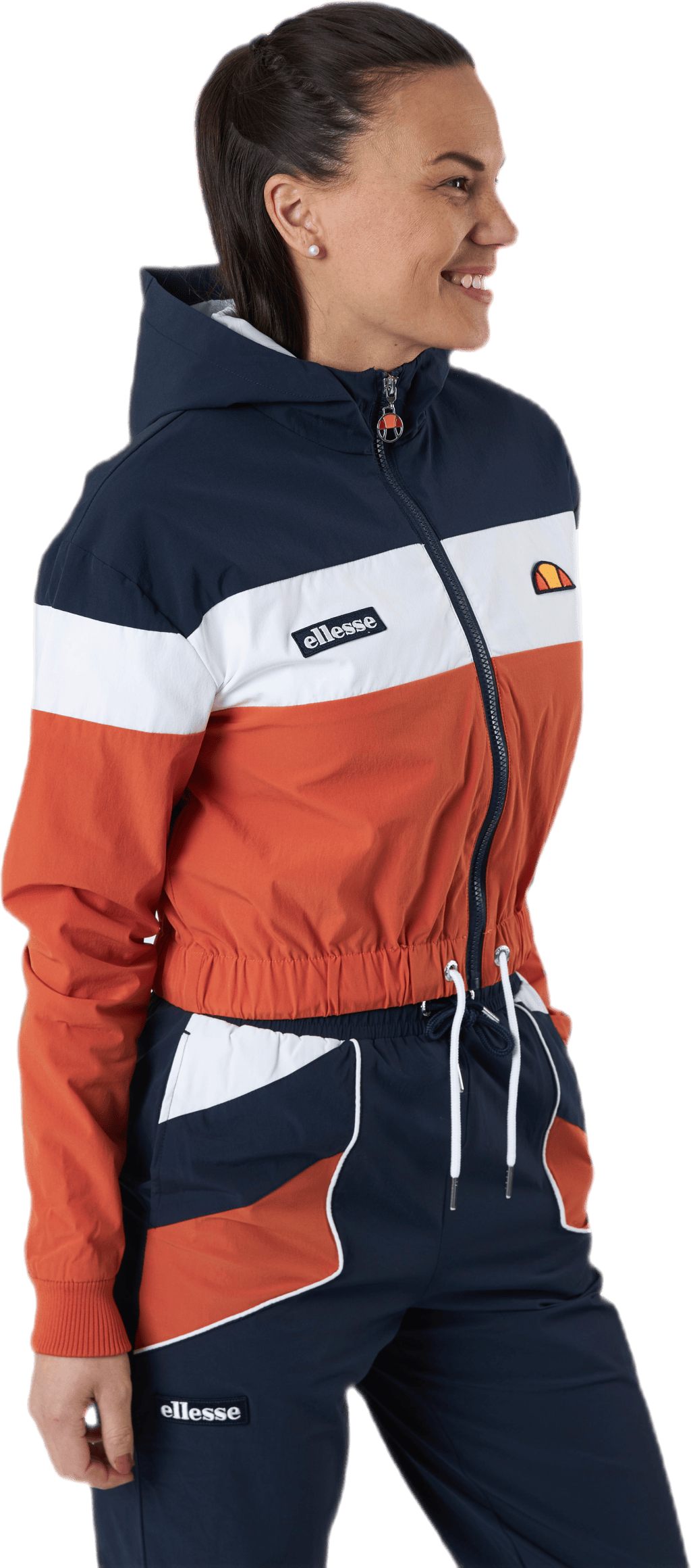 El Sambry Crop Track Top Orange - Bild 2