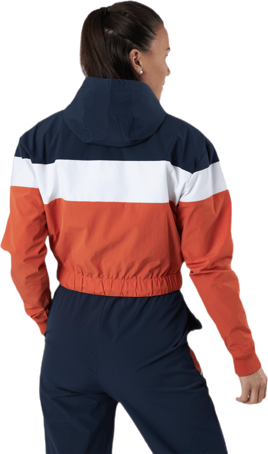 El Sambry Crop Track Top Orange - Bild 3