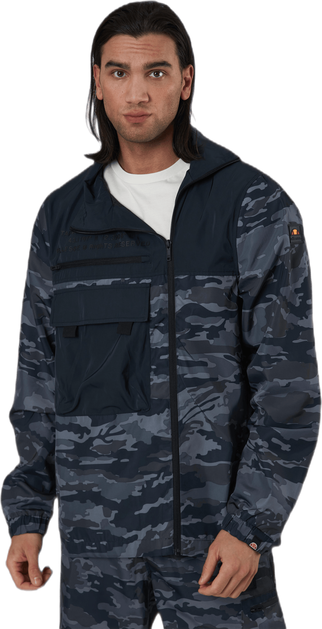 El Orobie Camo Windrunner Green, Male, Apparels, jackets, Green, S