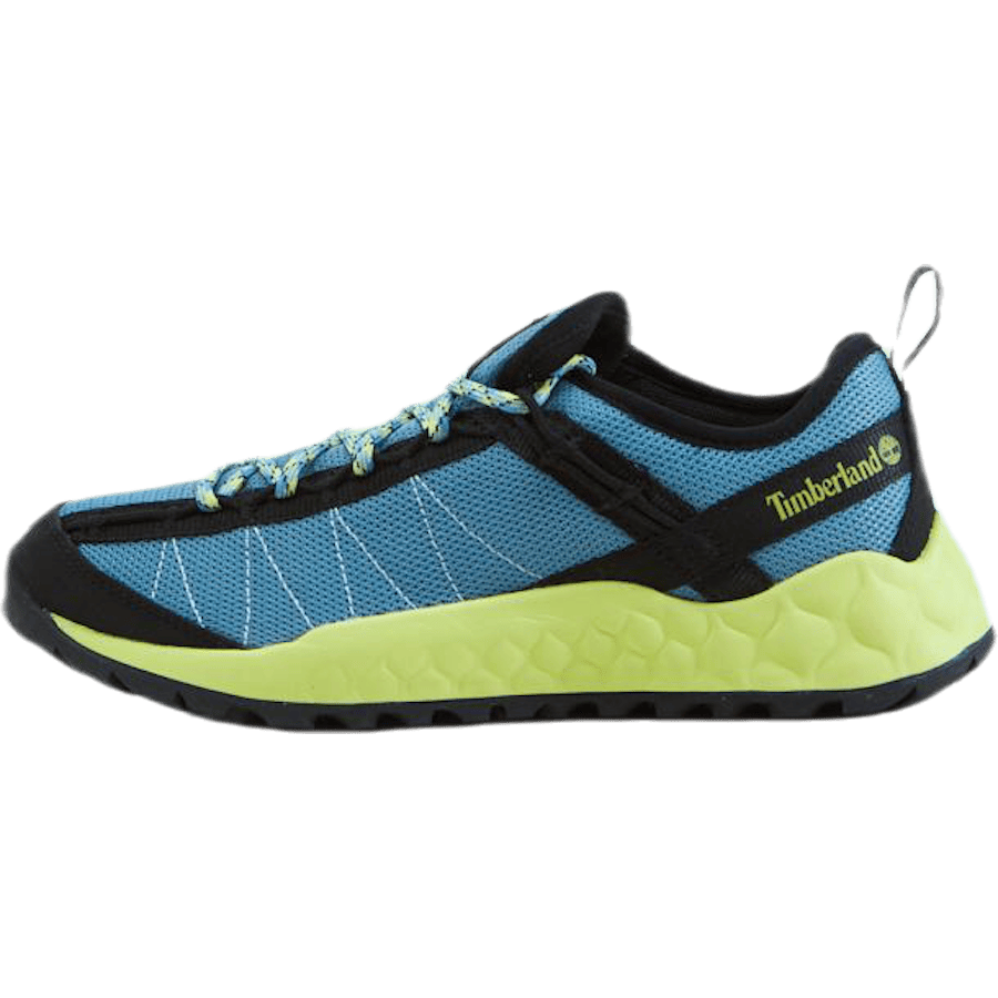 Solar Wave Low Fabric Blue