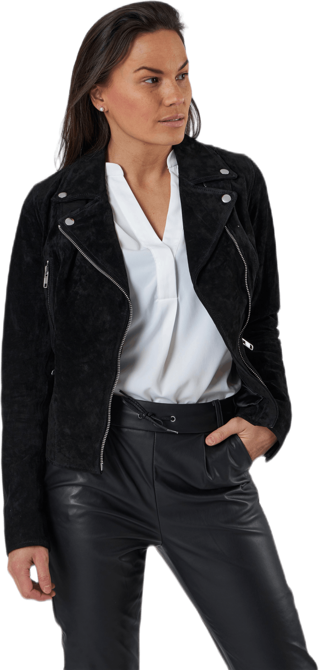 Kaley Black, Female, Apparels, jackets, Black, 38
