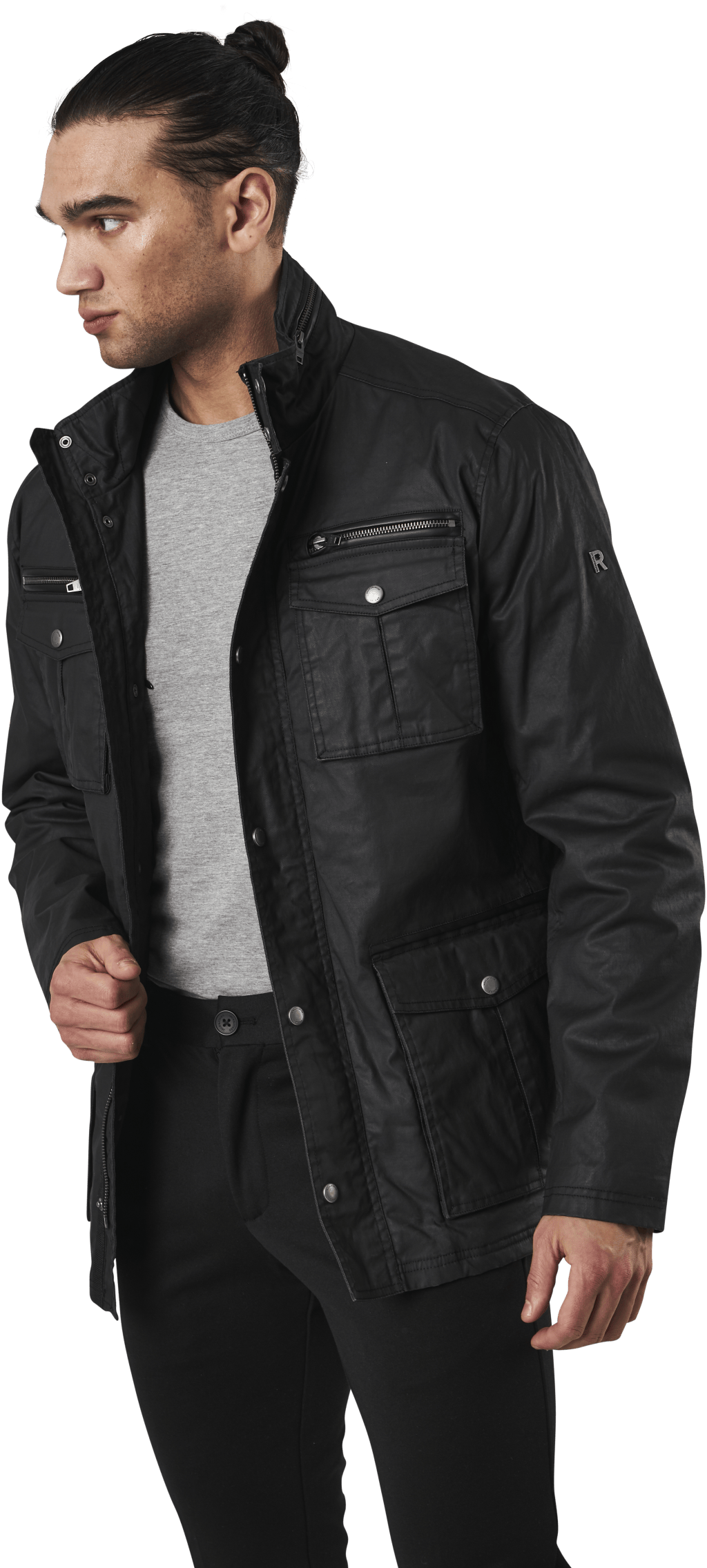 Levi Black, Male, Apparels, jackets, Black, M