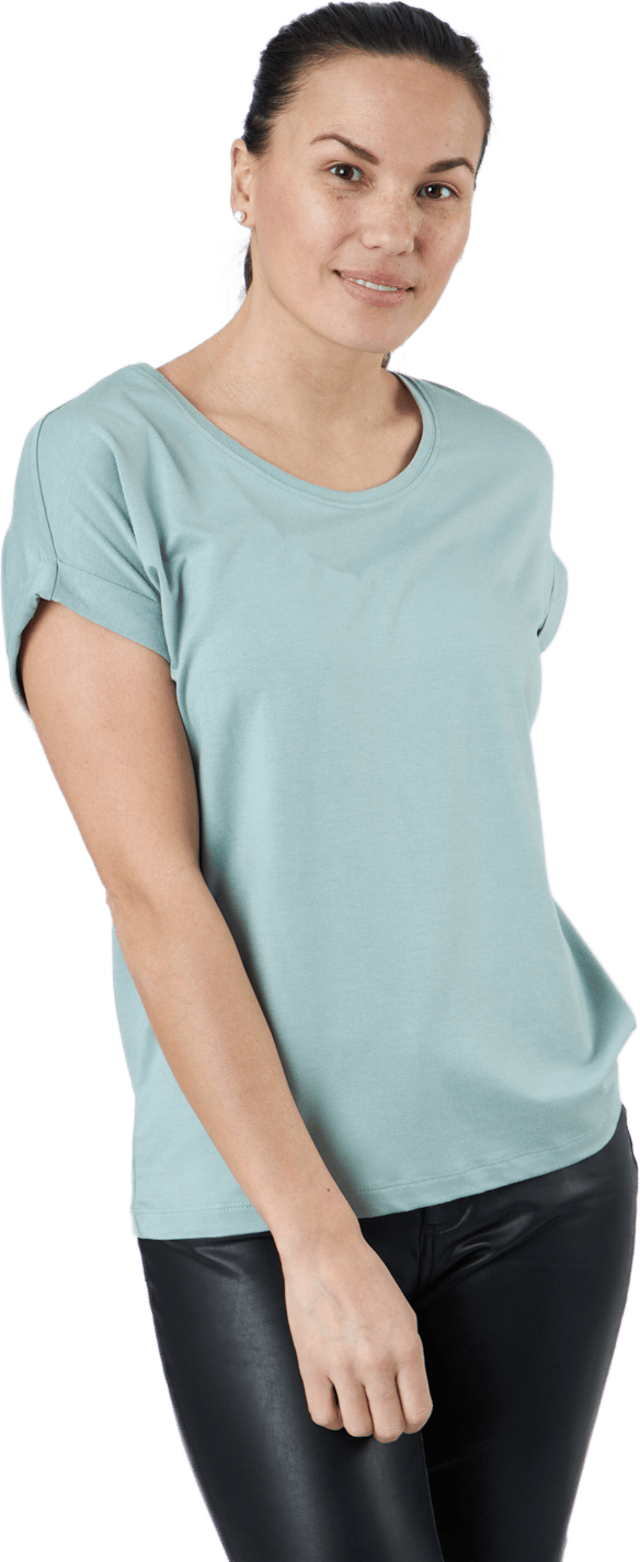 Moster S/S O-Neck Top Jrs Pink