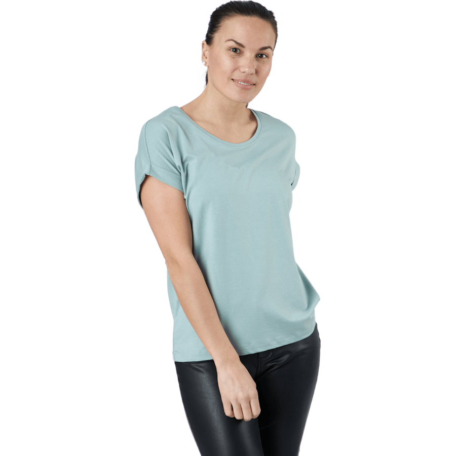 Moster S/S O-Neck Top Jrs Pink