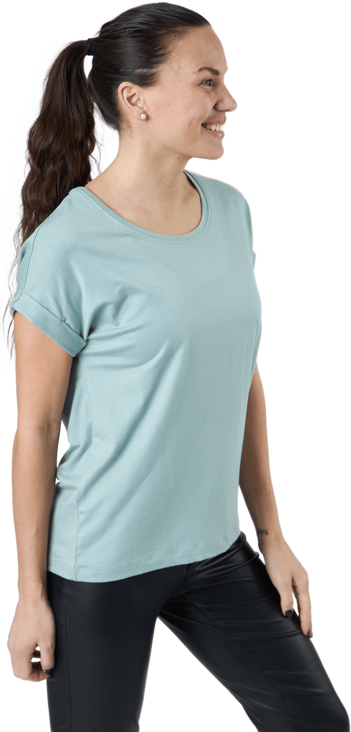 Moster S/S O-Neck Top Jrs Pink - Bild 2