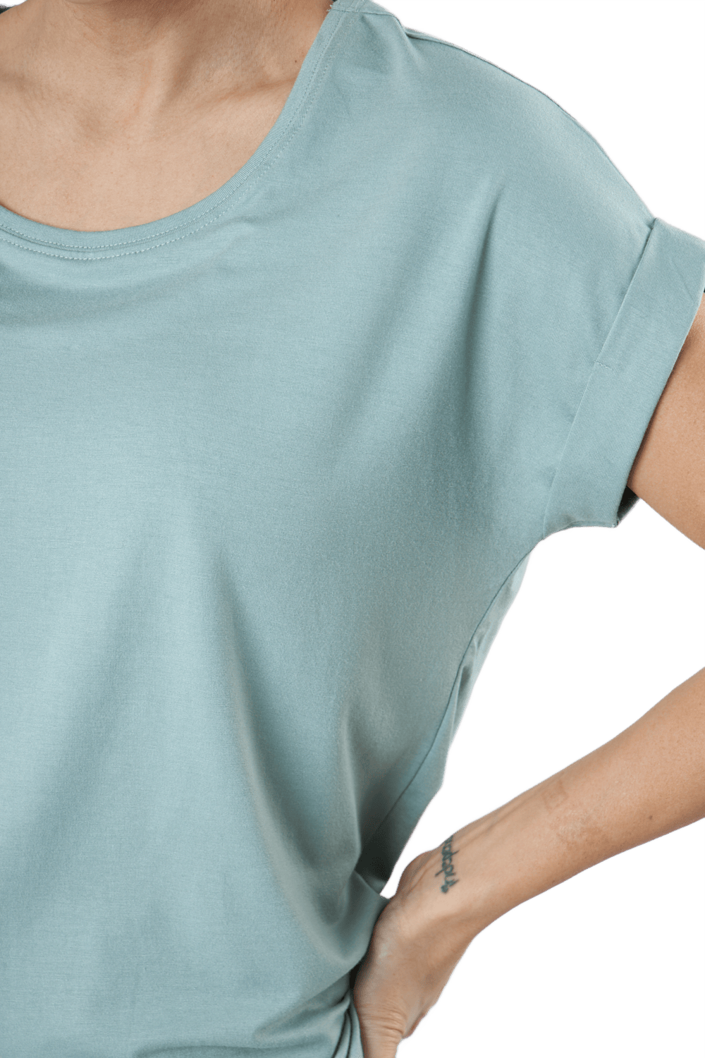 Moster S/S O-Neck Top Jrs Pink - Bild 4