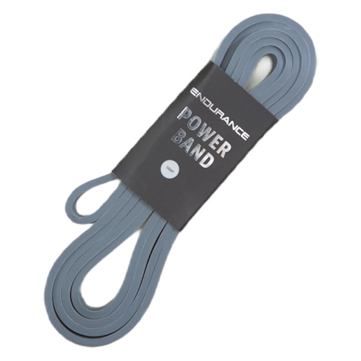 Power Band - Light Grey, Unisex, Equipment, Training equipment, Workout, Grey, ONESIZE