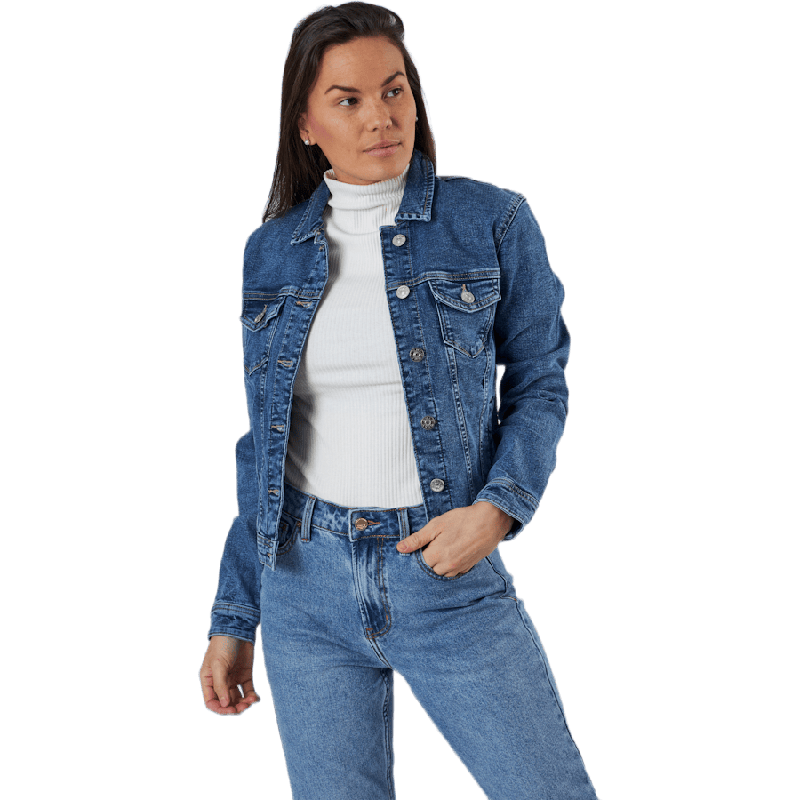Tia Life Dnm Jacket Blue
