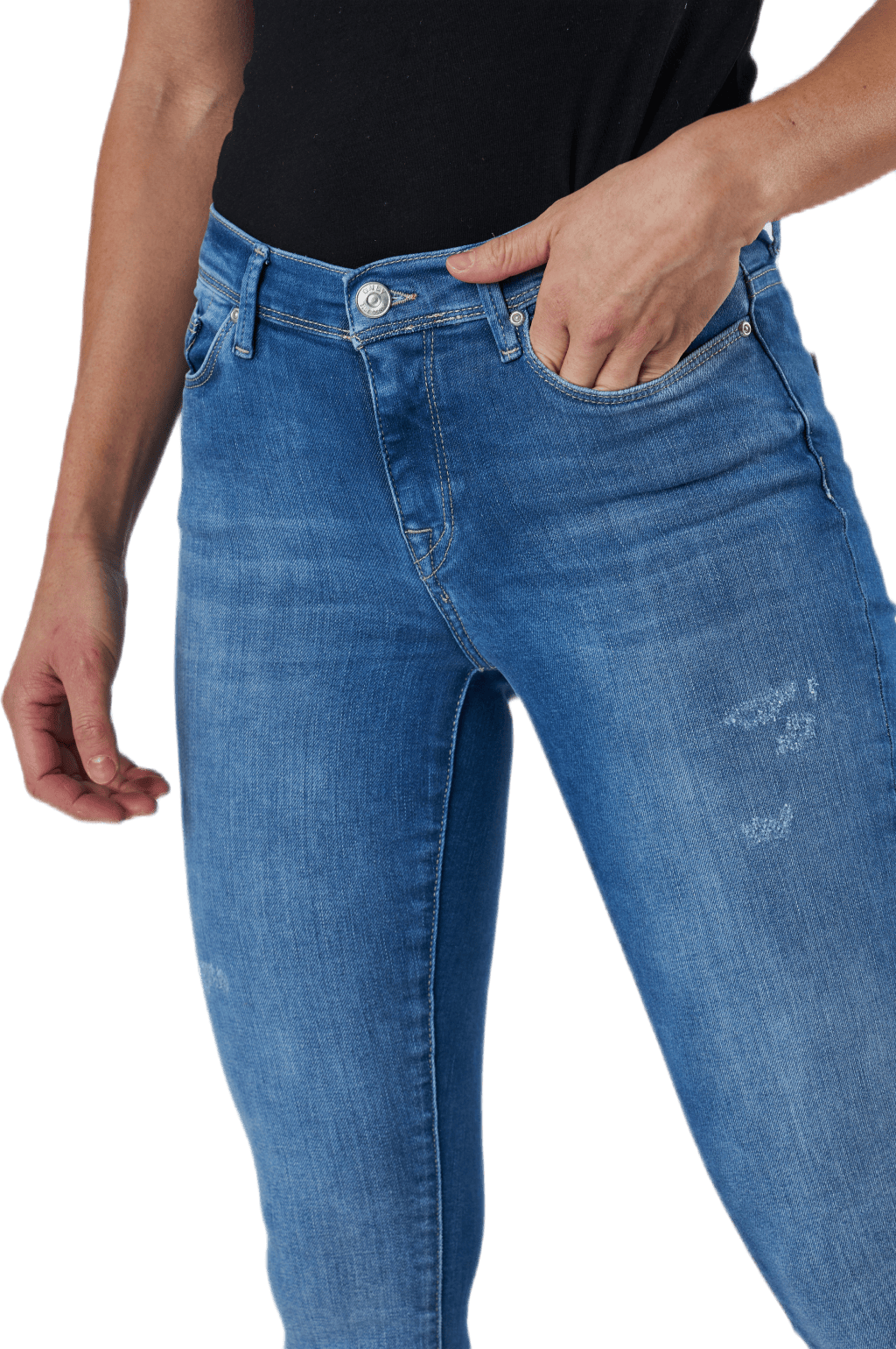 Shape Life Reg Skinny Blue - Bild 4