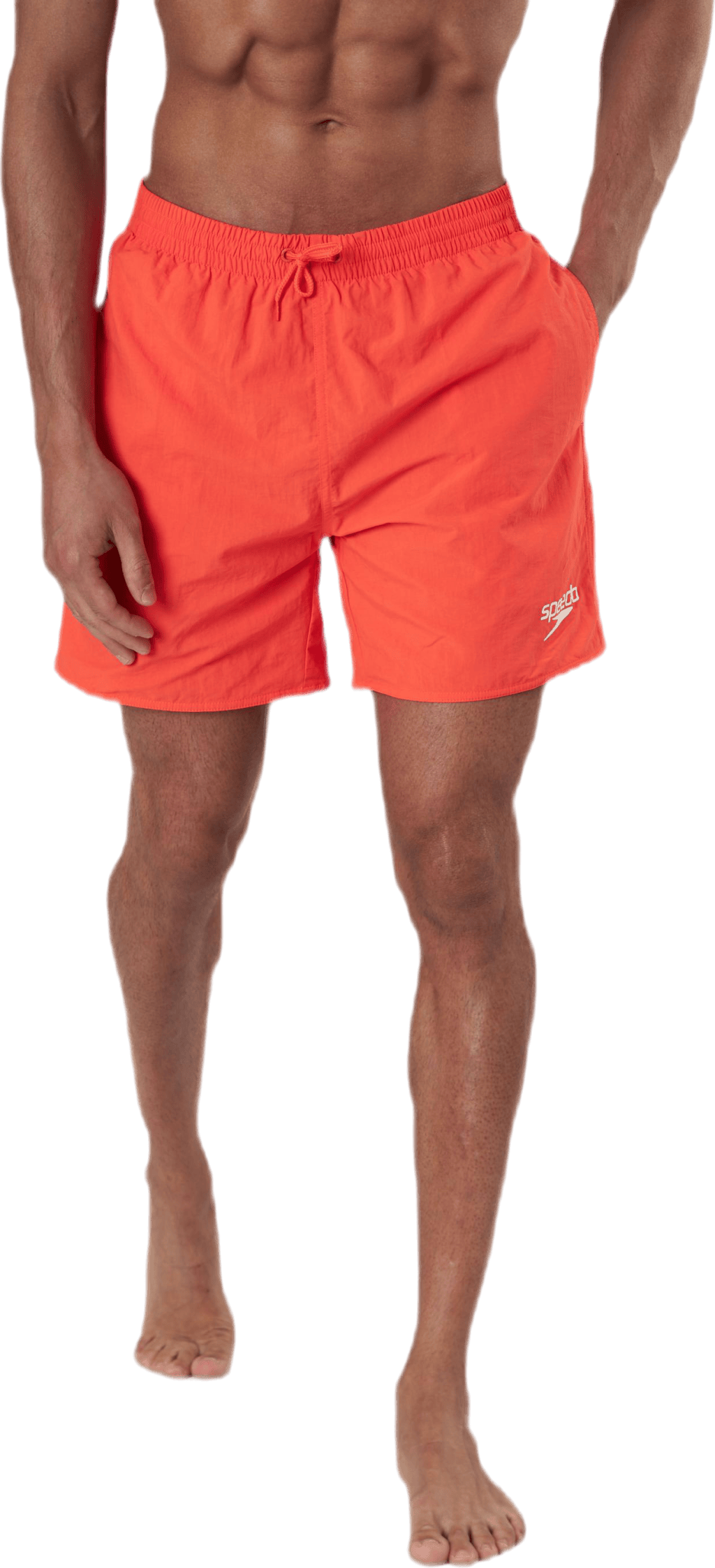 Essentials Watershorts 16" Am Orange, Male, Ropa, Trajes de baño, Natación, Naranja, XS