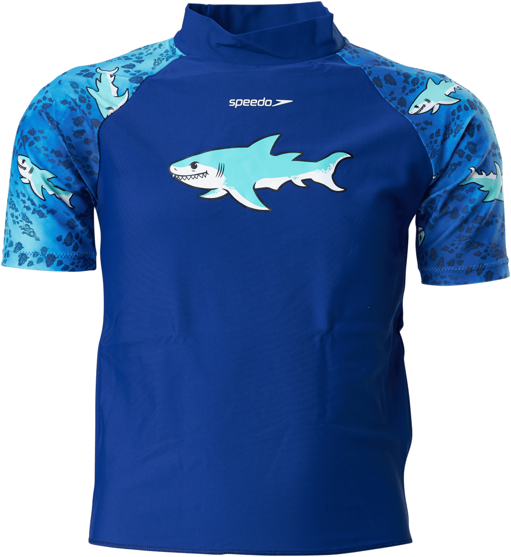 Sun Protection Top And Short Blue