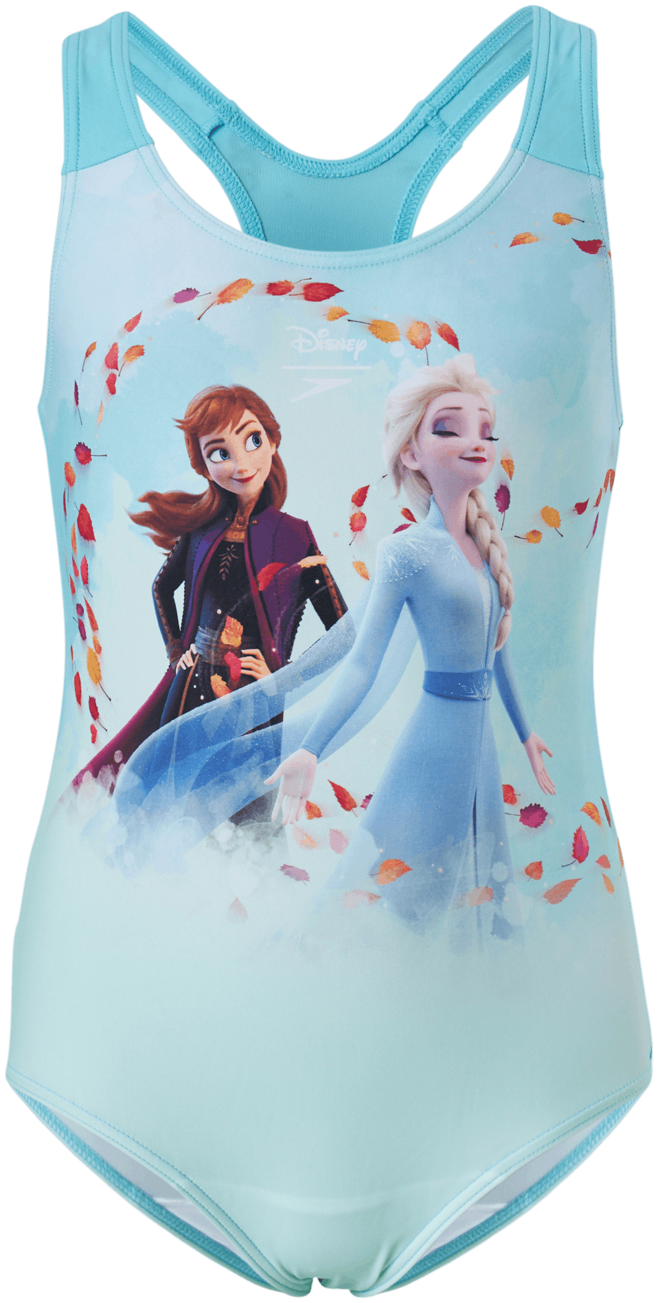 Disney Frozen 2 Digital Placement Swimsuit Blue, Unisex, Odevy, Plavky, Plávanie, Modrá, 86