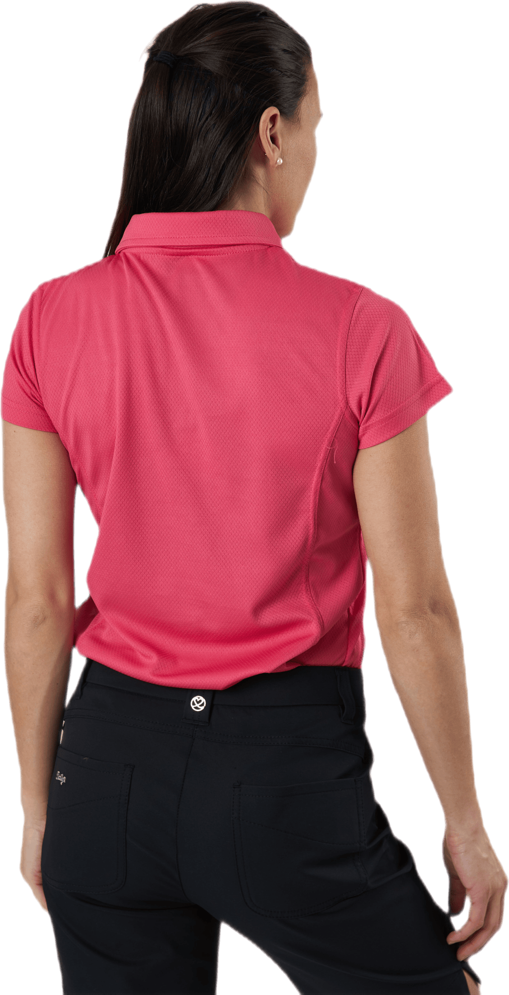 Macy Cap/S Polo Shirt Red - Bild 3