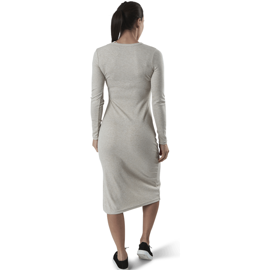 Quinn Rib Dress Beige - Bild 3