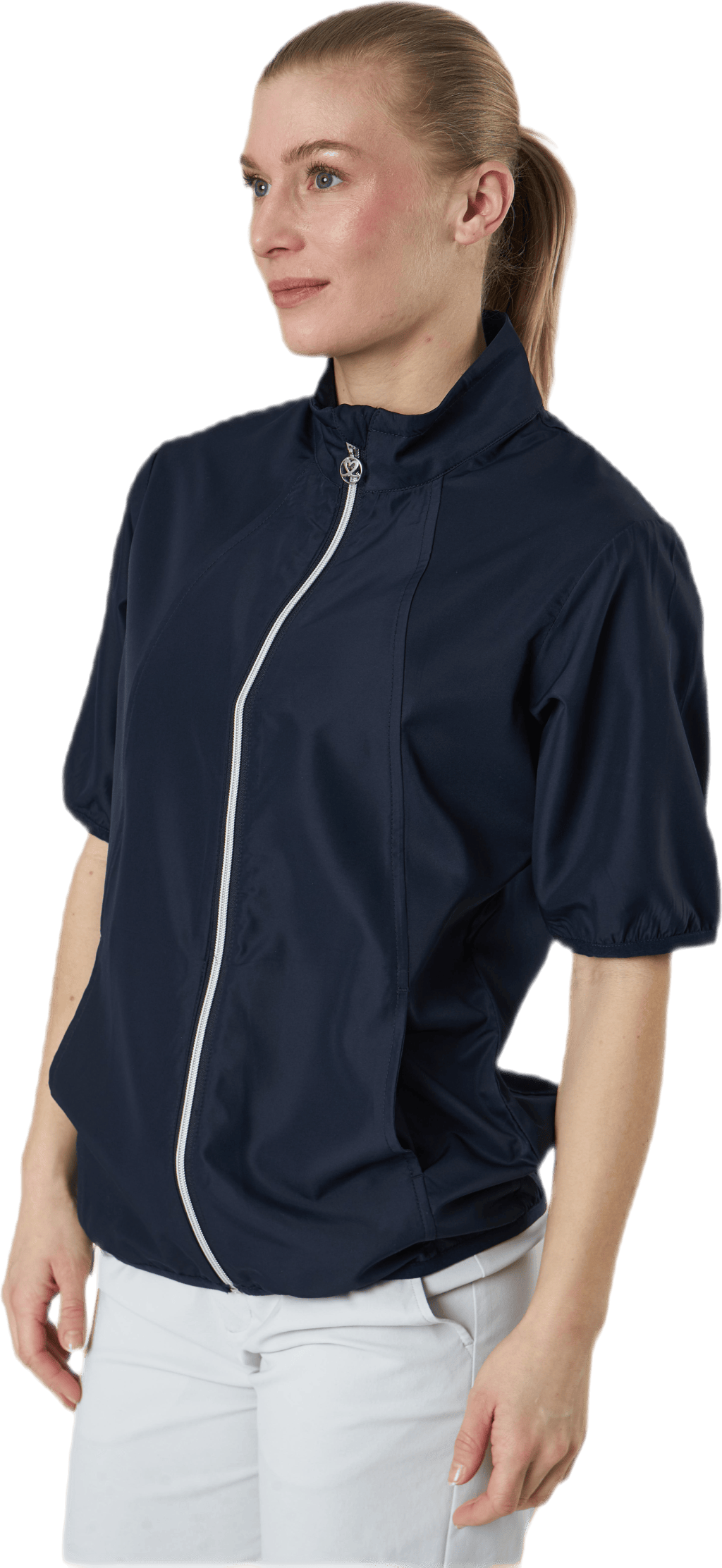 Mia Ss Wind Jacket Blue - Bild 2