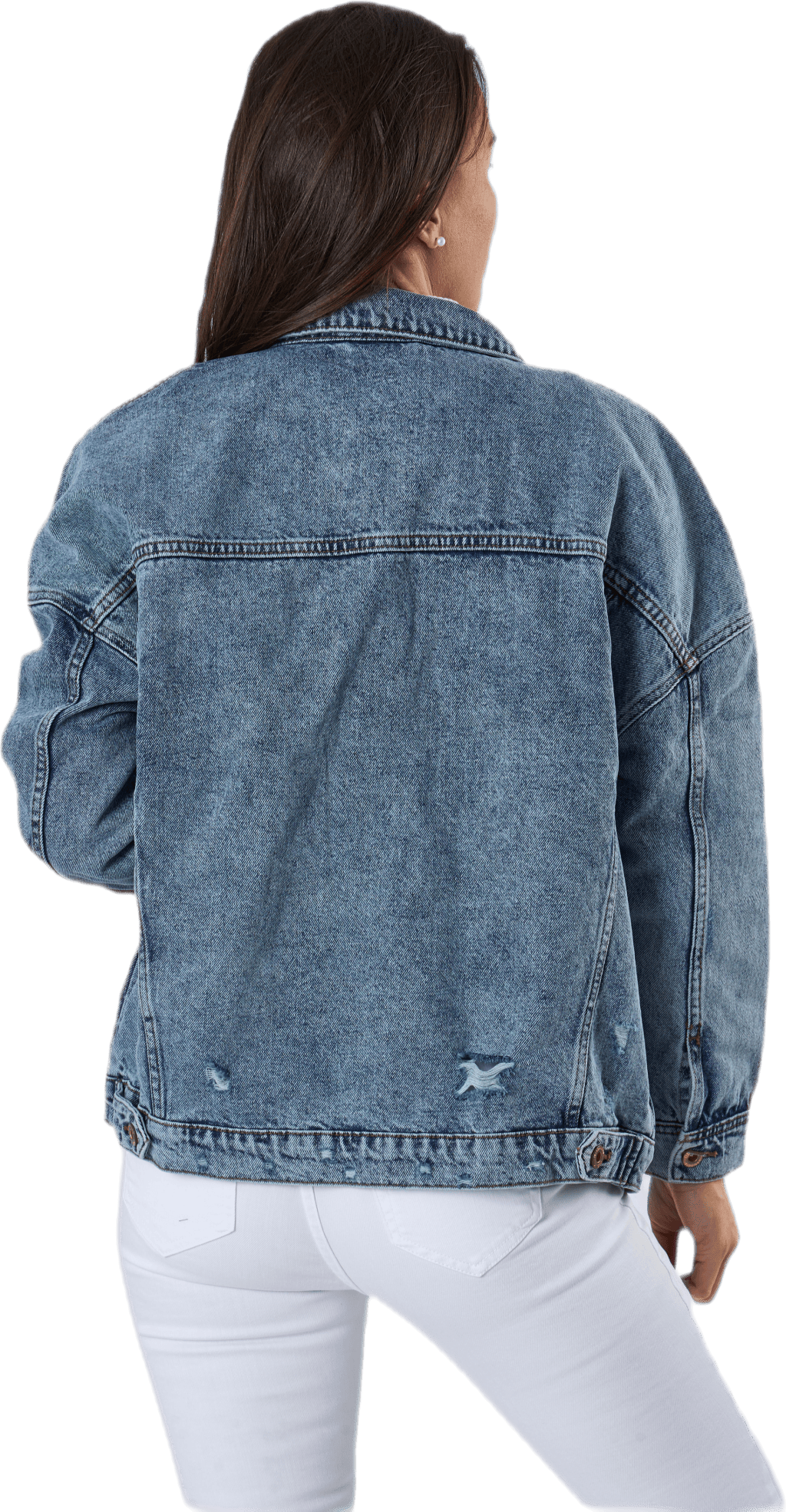 Safe Life Ls Oversze Jcket Blue - Bild 2