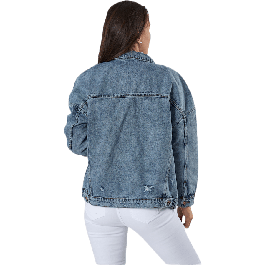 Safe Life Ls Oversze Jcket Blue - Bild 2