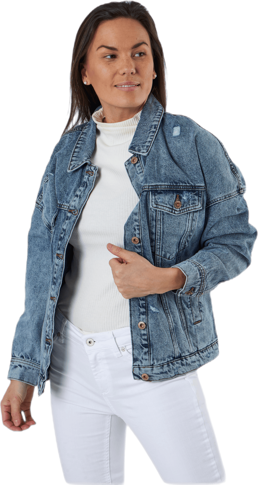 Safe Life Ls Oversze Jcket Blue - Bild 3