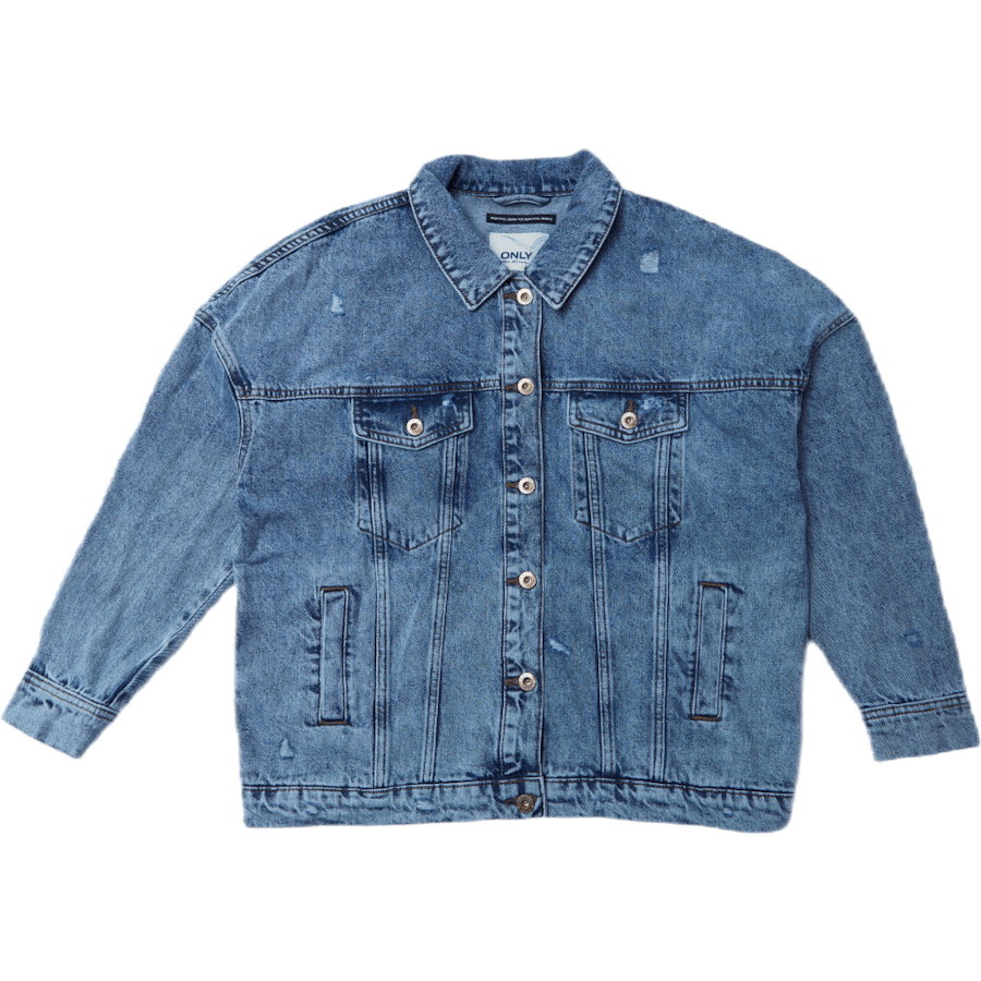 Safe Life Ls Oversze Jcket Blue - Bild 5