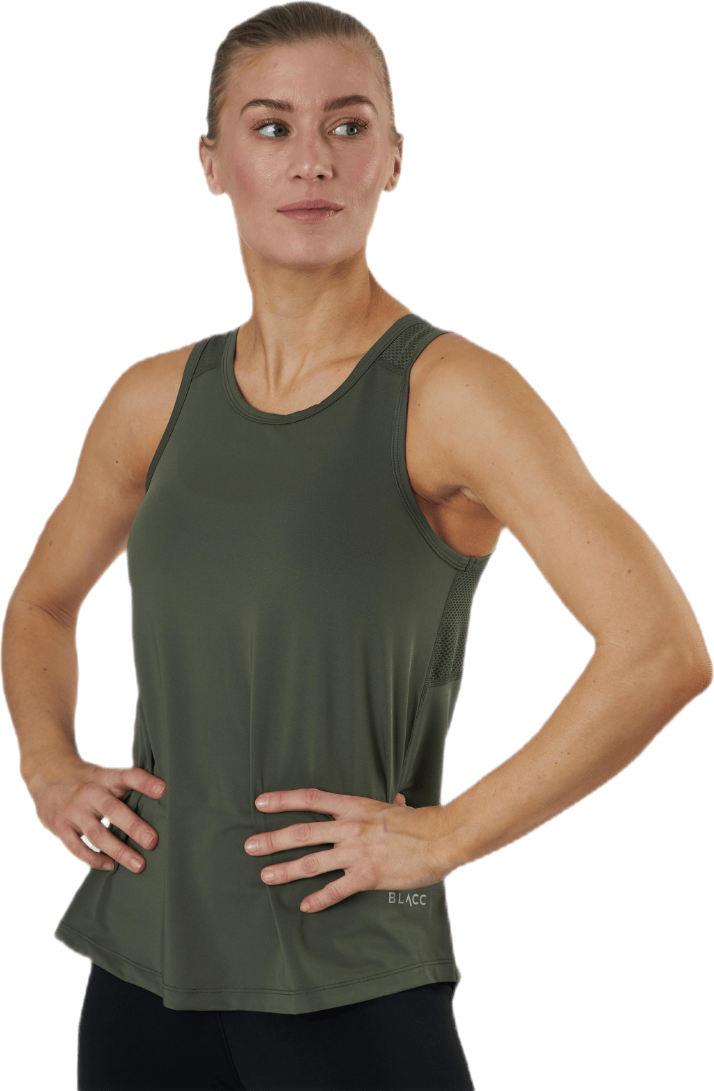 Accomplish Green, Female, Abbigliamento, Tops, Allenamento, Verde, L