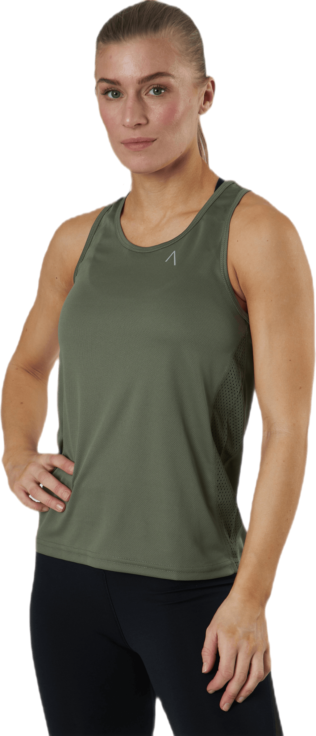 Vibrancy Mesh tank Green, Female, Bekleidung, Tops, Trainieren, Grün, M