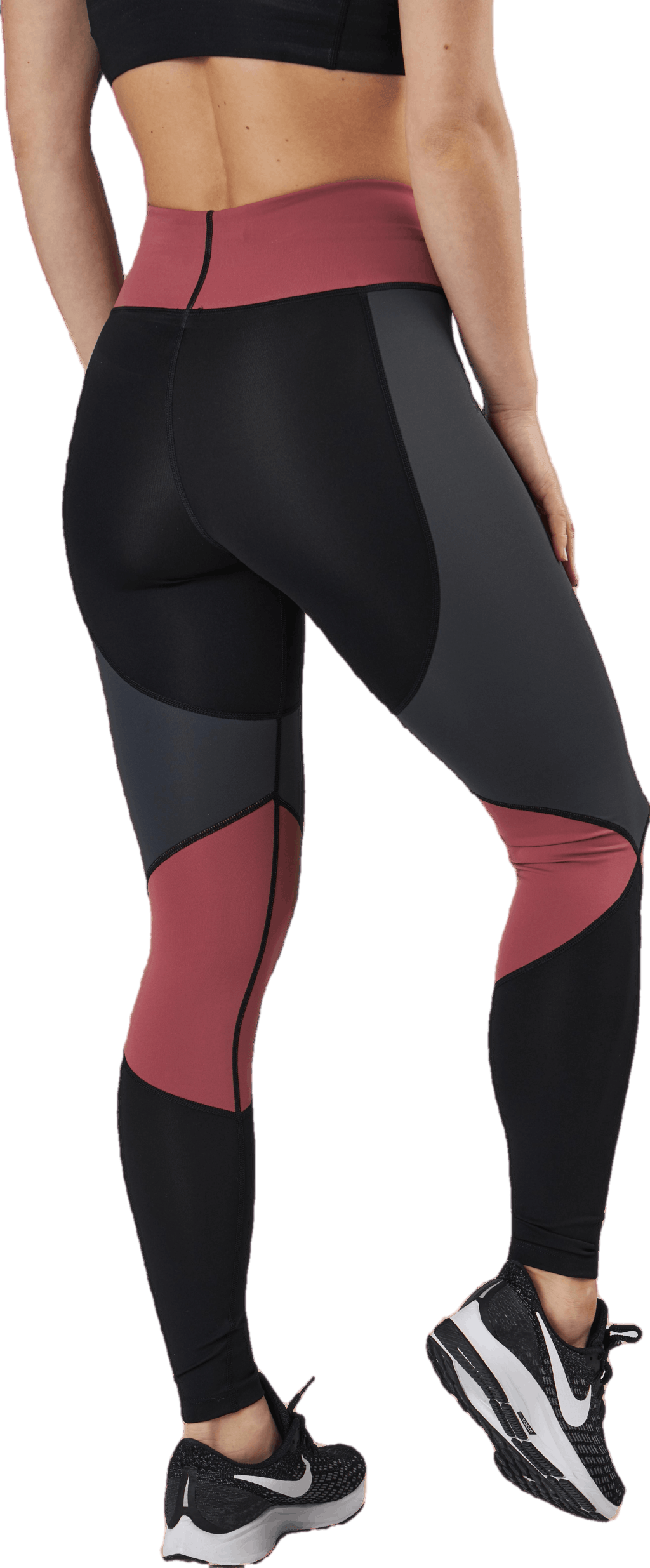 Peppy Blocking tights Pink/Black - Bild 3