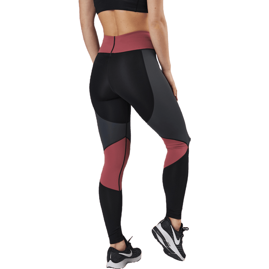 Peppy Blocking tights Pink/Black - Bild 3