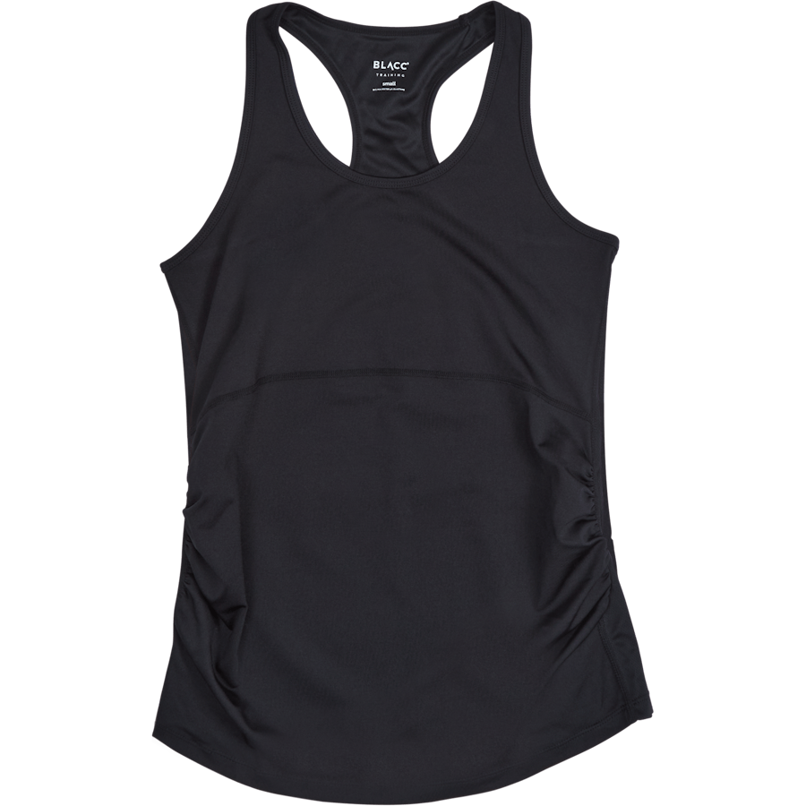 Active Mama Mesh Tank Black