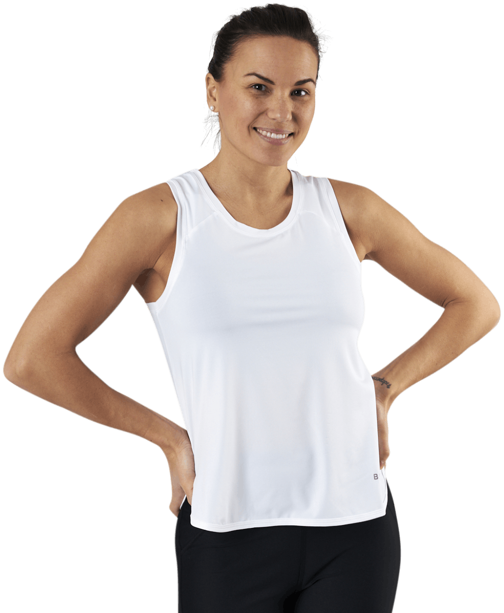 Vitality Tank White, Female, Kleding, Tops, Training, Wit, XS