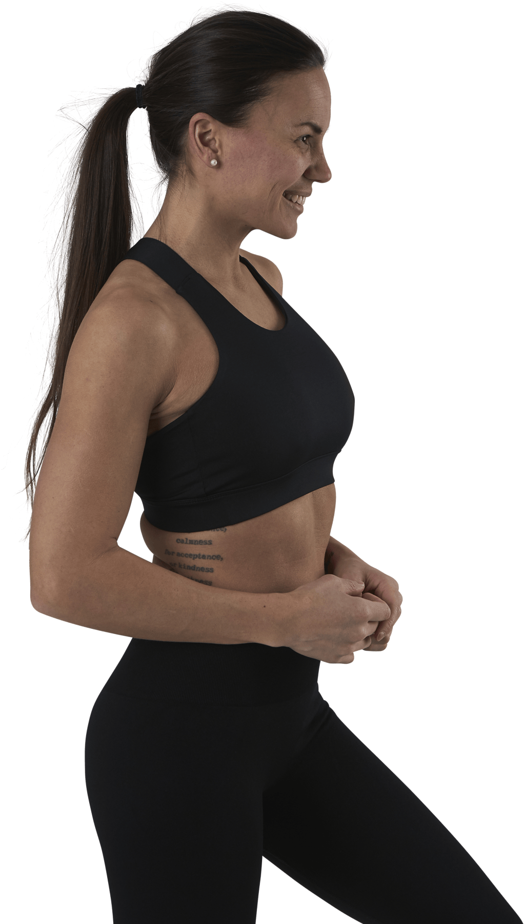 Cross Back Bra Black - Bild 2