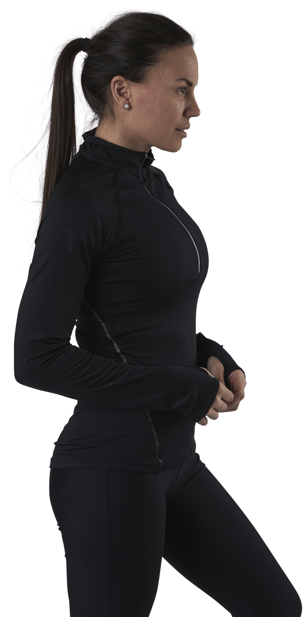 Lara LS Sweater Black - Bild 2