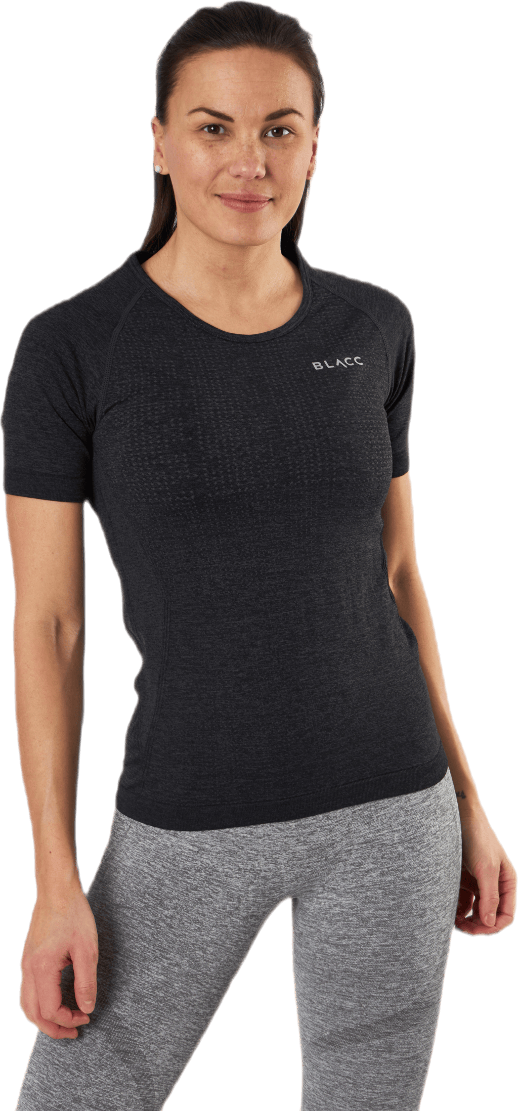 Thea Seamless Tee Black