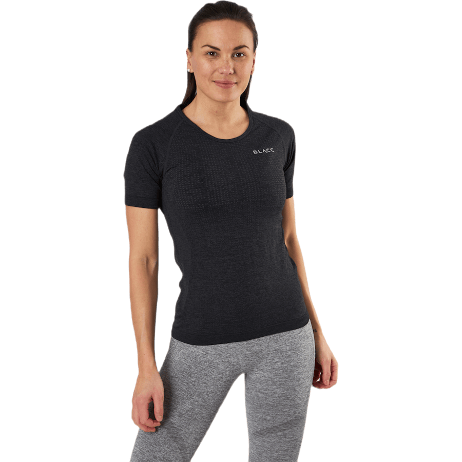 Thea Seamless Tee Black