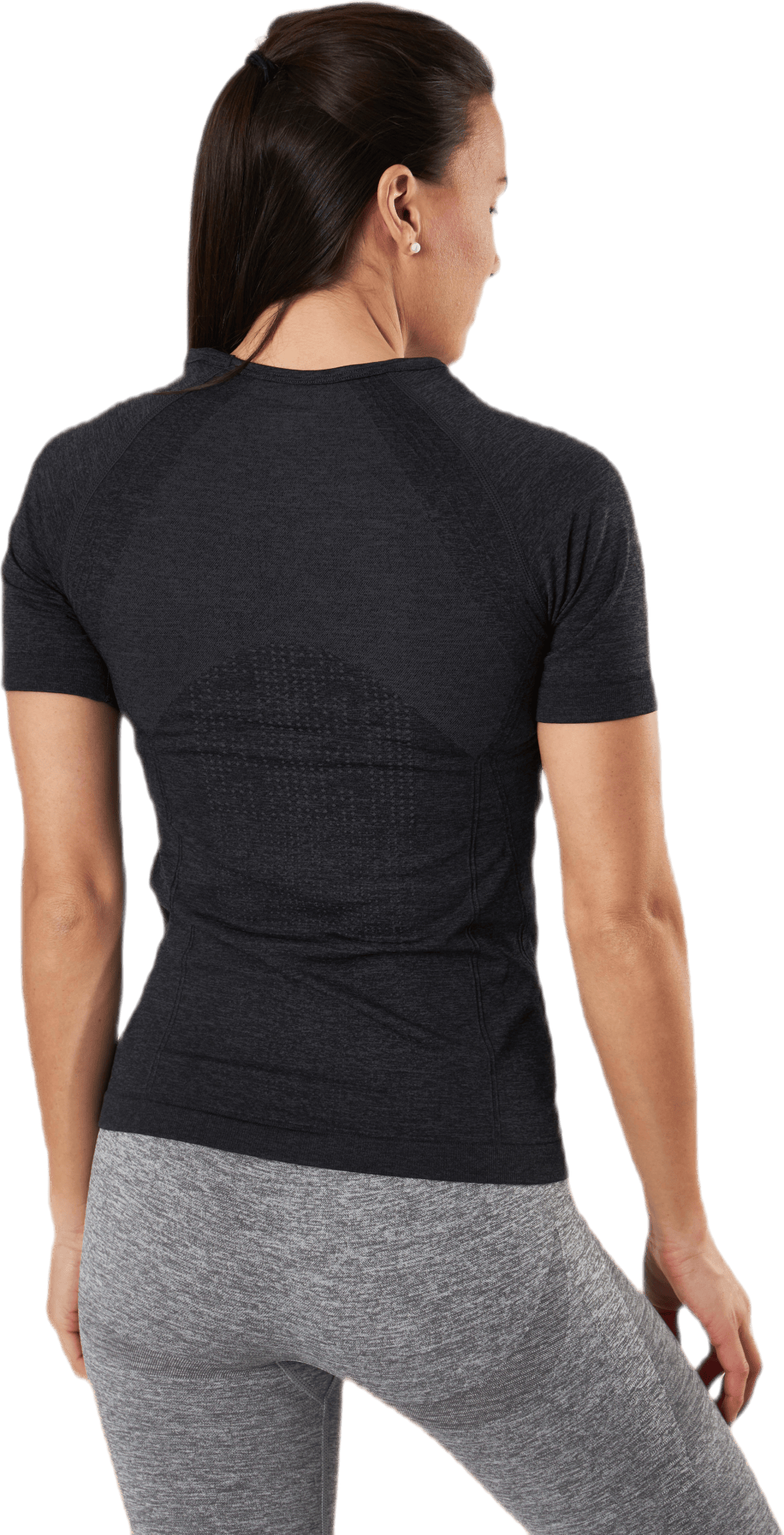 Thea Seamless Tee Black - Bild 3